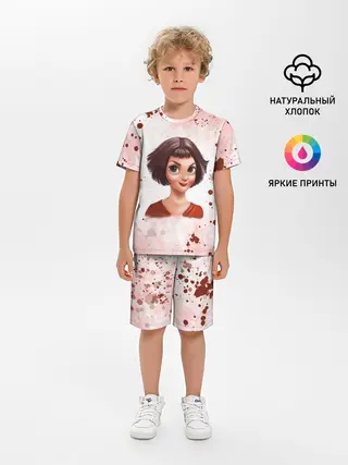 Детская пижама с шортами / Амели | Amelie