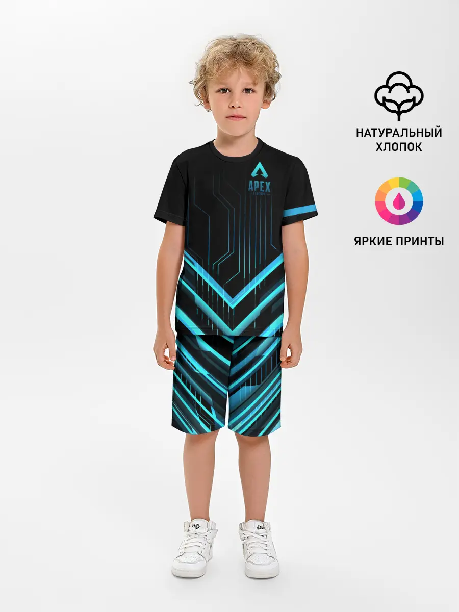 Детская пижама с шортами / Apex Legends