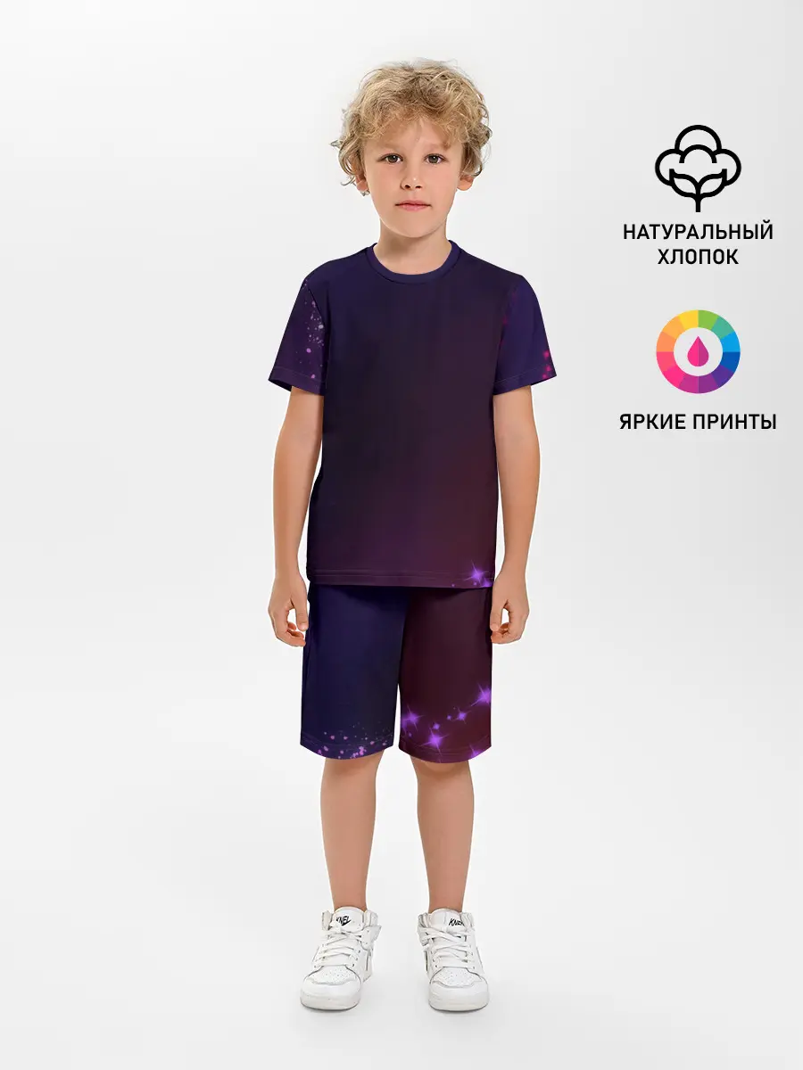 Детская пижама с шортами / Оттенки