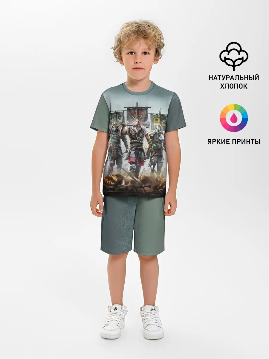 Детская пижама с шортами / For Honor