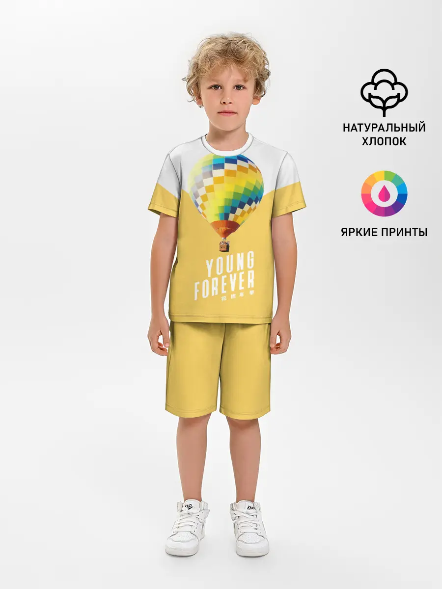 Детская пижама с шортами / BTS Young Forever