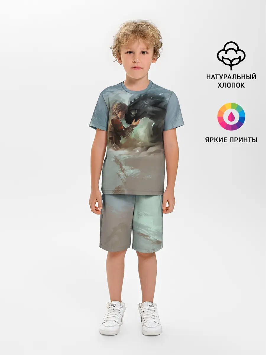 Детская пижама с шортами / Верные друзья