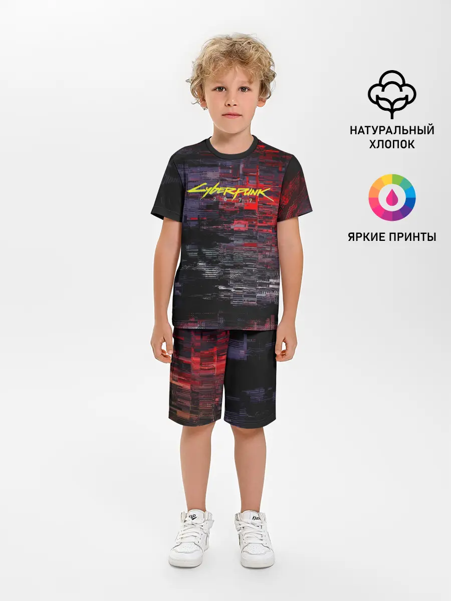 Детская пижама с шортами / CyberPunk 2077