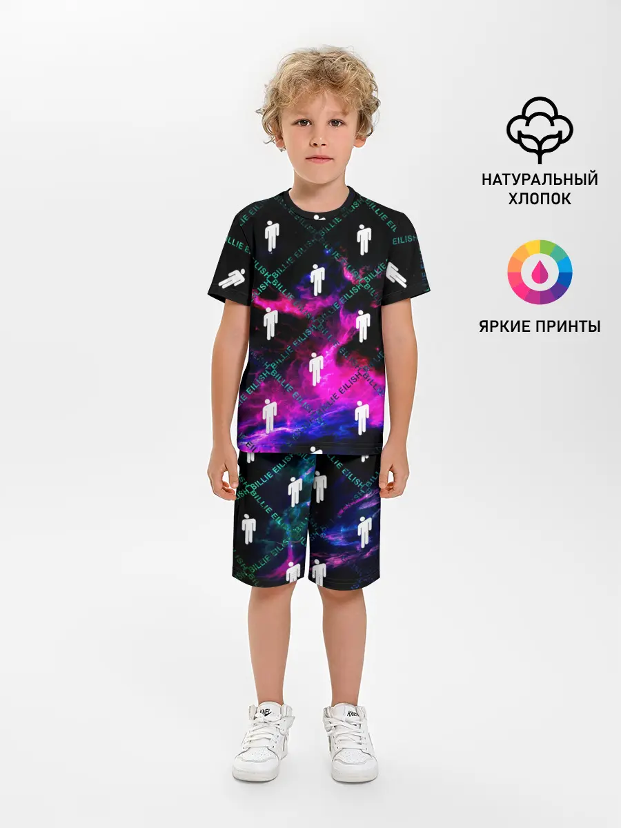 Детская пижама с шортами / BILLIE EILISH