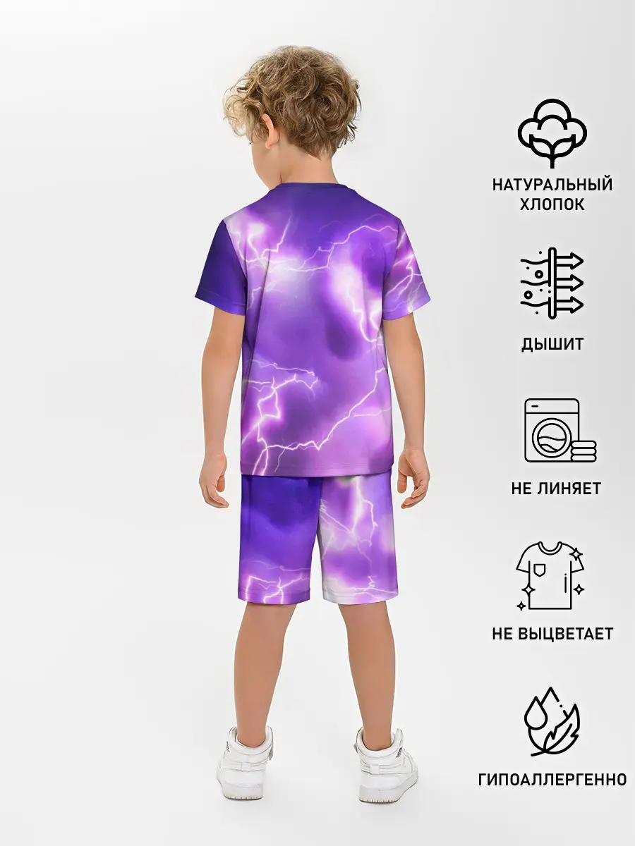 Детская пижама с шортами / Повелитель Молний | Котэ