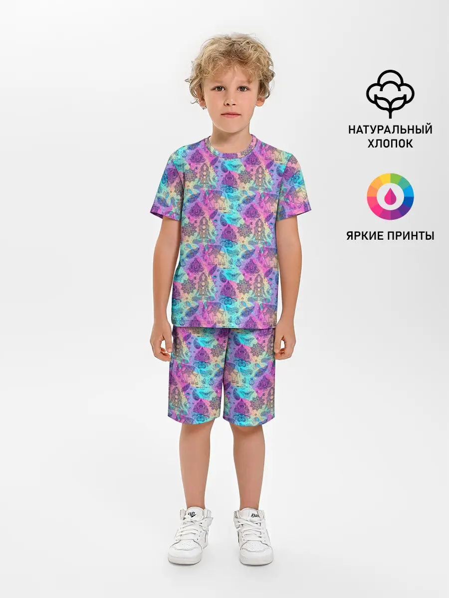 Детская пижама с шортами / Медитация