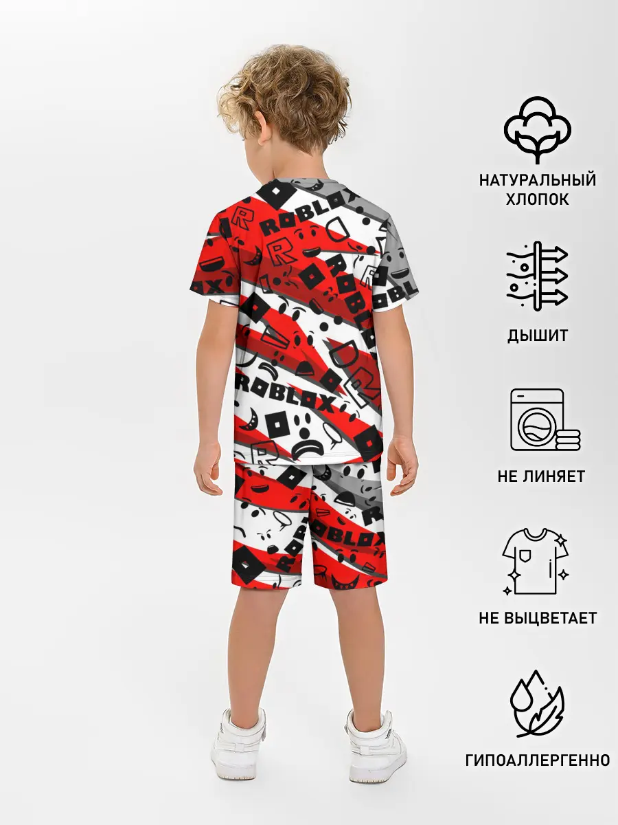 Детская пижама с шортами / Roblox