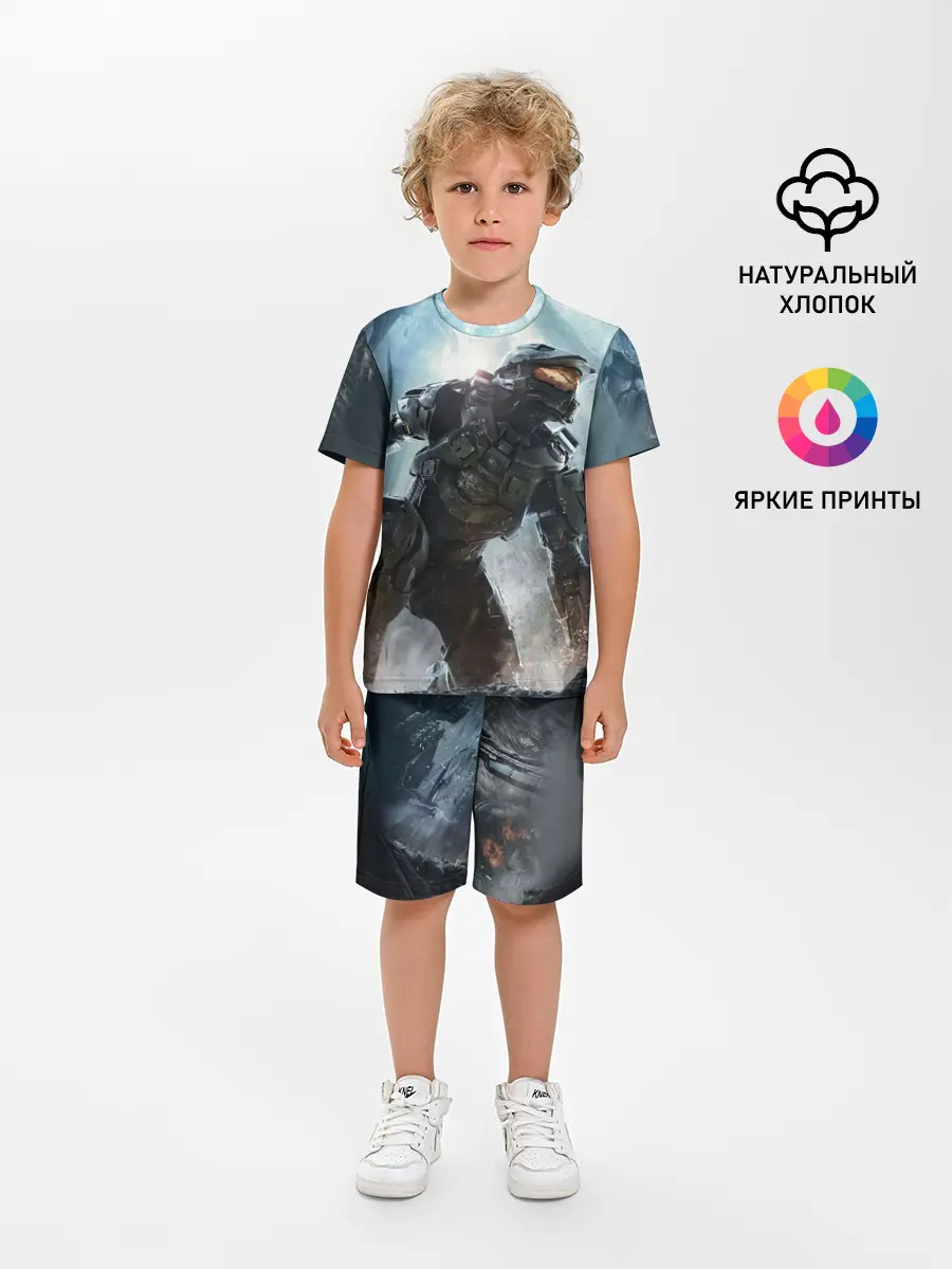 Детская пижама с шортами / Halo