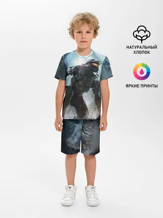 Детская пижама с шортами / Halo