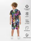 Детская пижама с шортами / Паттерн джоджо кира спидвагон