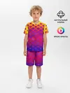 Детская пижама с шортами / Красочная Геометрия