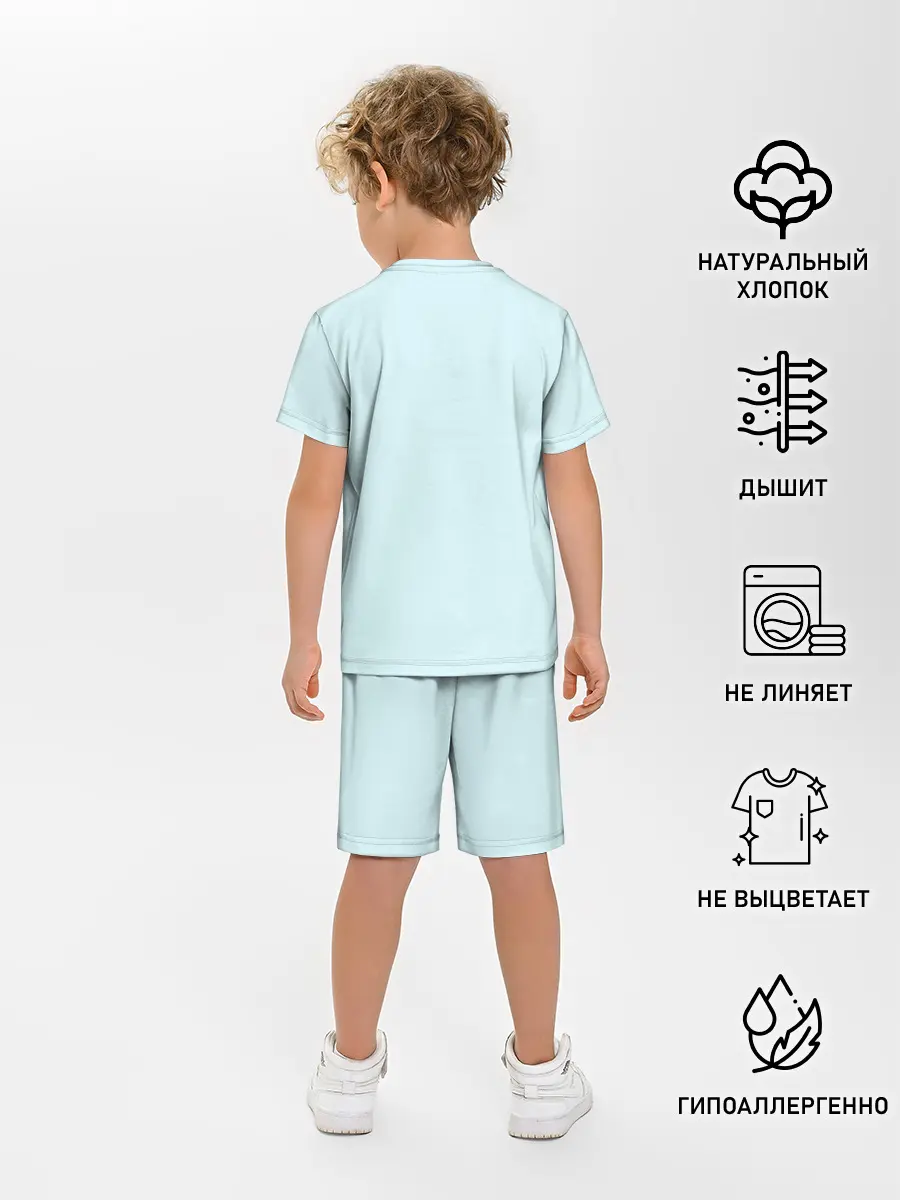 Детская пижама с шортами / Воспроизведение