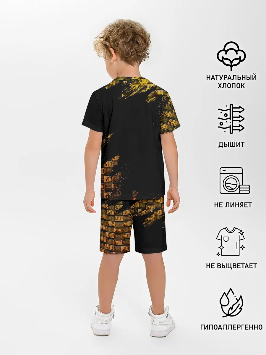 Детская пижама с шортами / PUBG