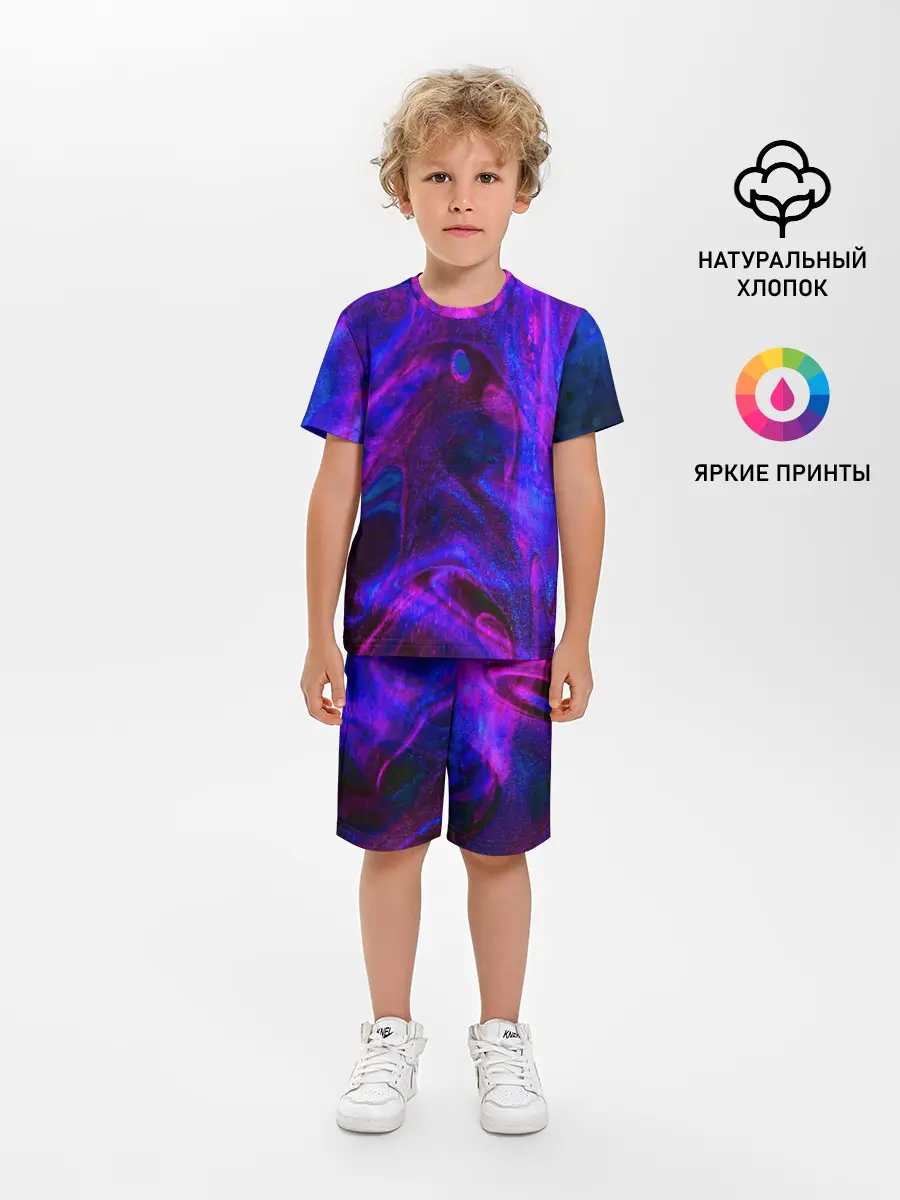 Детская пижама с шортами / Space