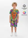 Детская пижама с шортами / Лев шаман