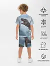 Детская пижама с шортами / Jurassic World | Мир Юрского периода
