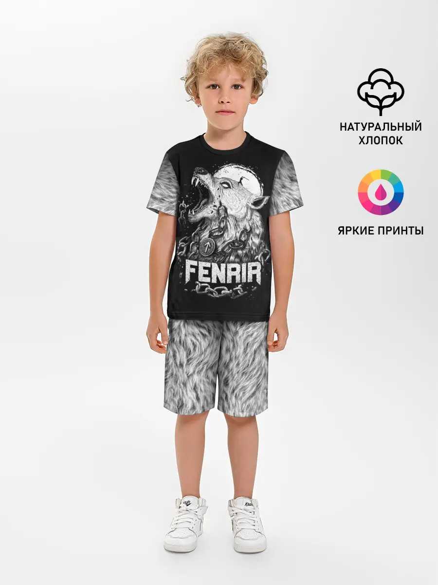 Детская пижама с шортами / Fenrir
