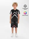 Детская пижама с шортами / Lexus abstract line