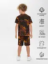 Детская пижама с шортами / FLAME | ПЛАМЯ