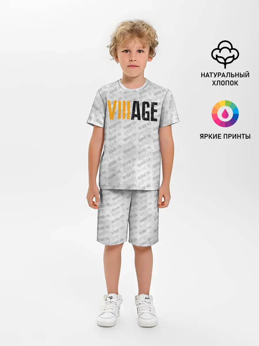 Детская пижама с шортами / VILLAGE | ДЕРЕВНЯ ОБИТЕЛЬ ЗЛА