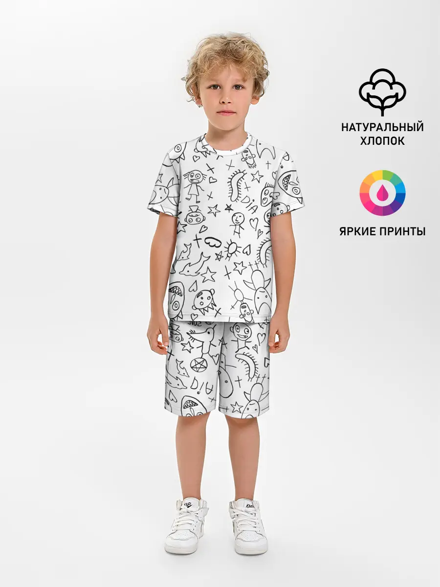 Детская пижама с шортами / DIE ANTWOORD