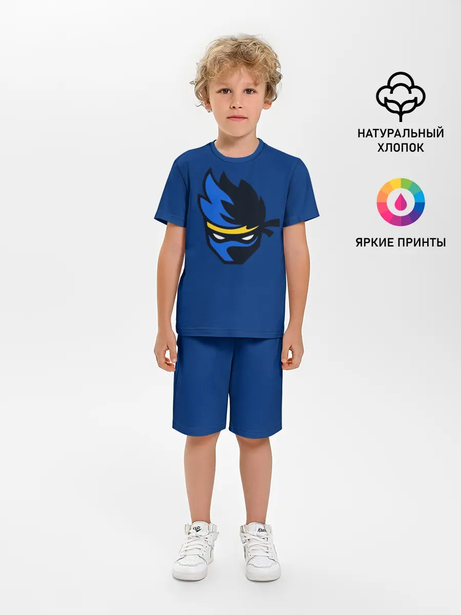 Детская пижама с шортами / Ninja streamer