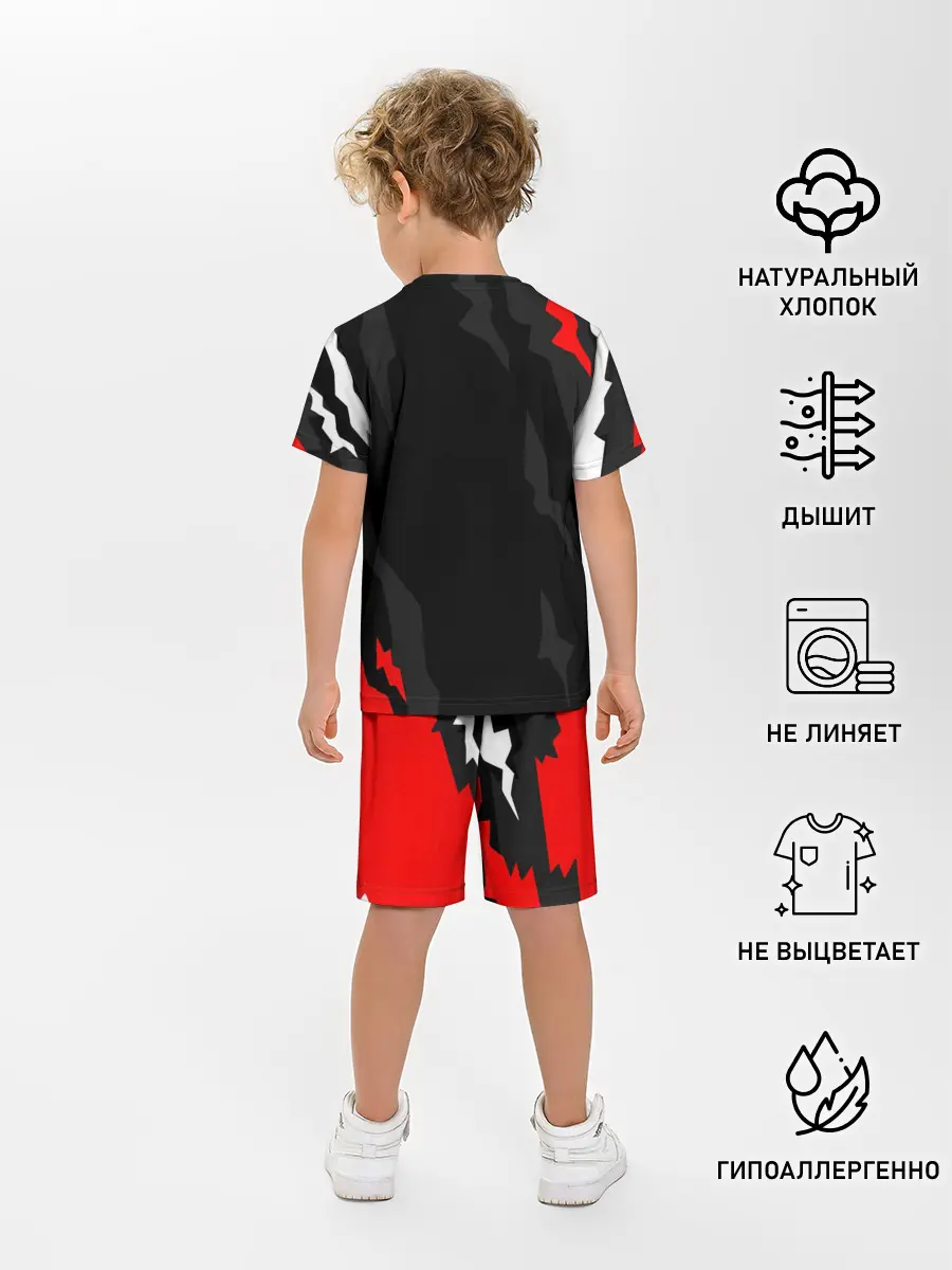 Детская пижама с шортами / NISSAN GT-R / GODZILLA