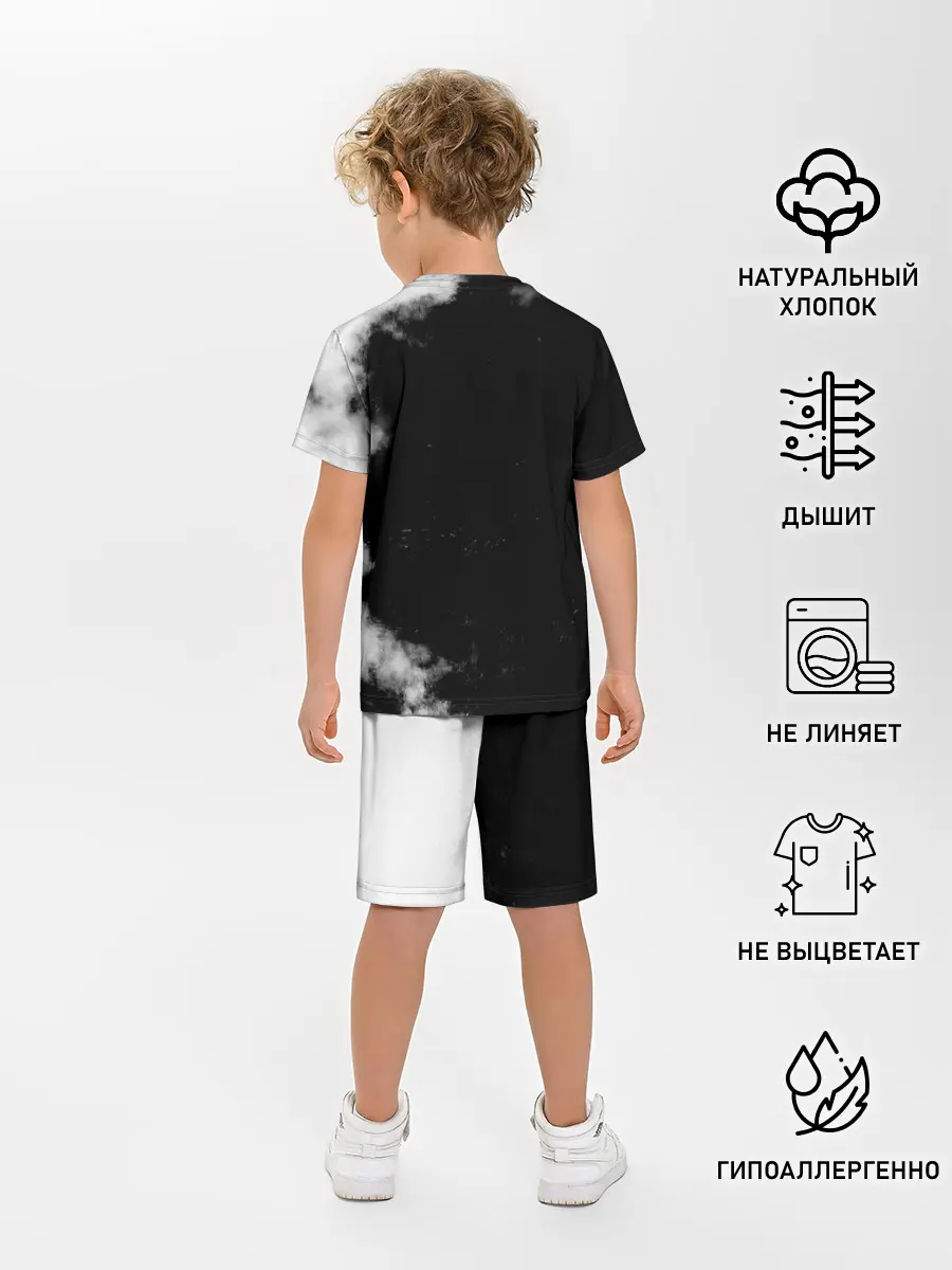 Детская пижама с шортами / Coronavirus 2019 - nCoV