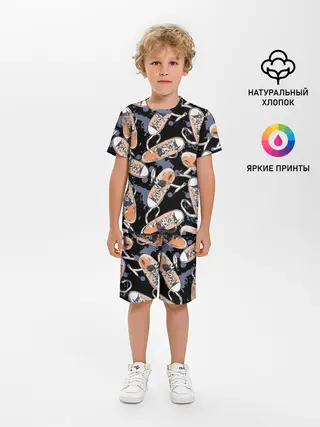 Детская пижама с шортами / Кеды / Sneakers