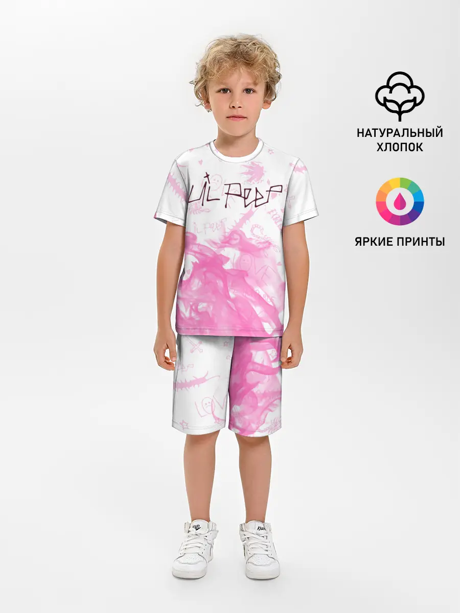 Детская пижама с шортами / LIL PEEP / ЛИЛ ПИП