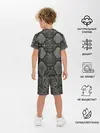 Детская пижама с шортами / Змеиная чешуя