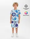 Детская пижама с шортами / Воробушки