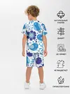 Детская пижама с шортами / Воробушки