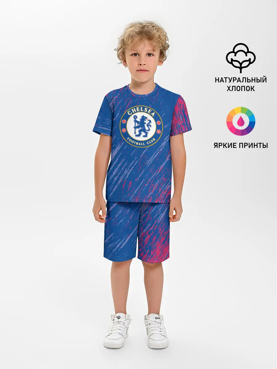 Детская пижама с шортами / Chelsea: Logo.