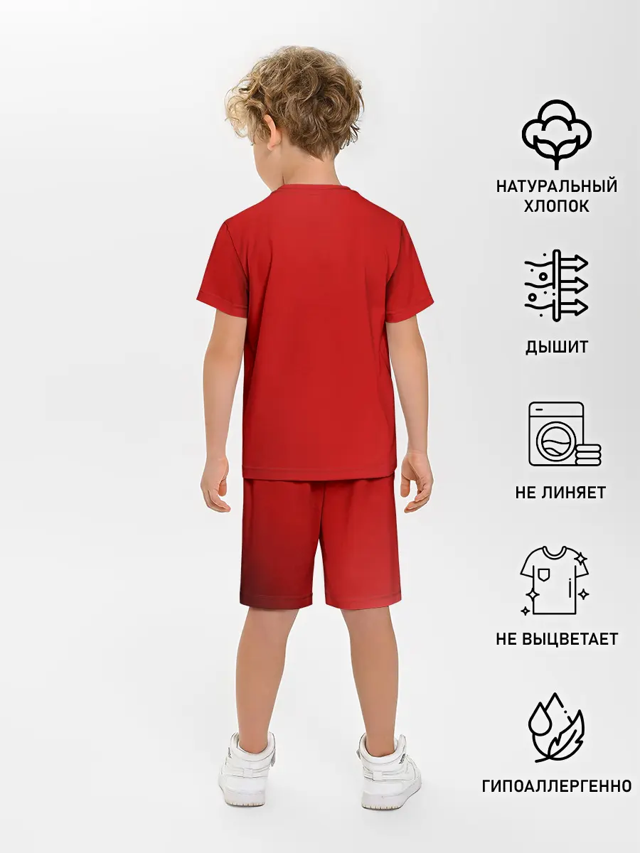 Детская пижама с шортами / Justice League