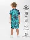 Детская пижама с шортами / НЕОНОВЫЙ ВИТРАЖ