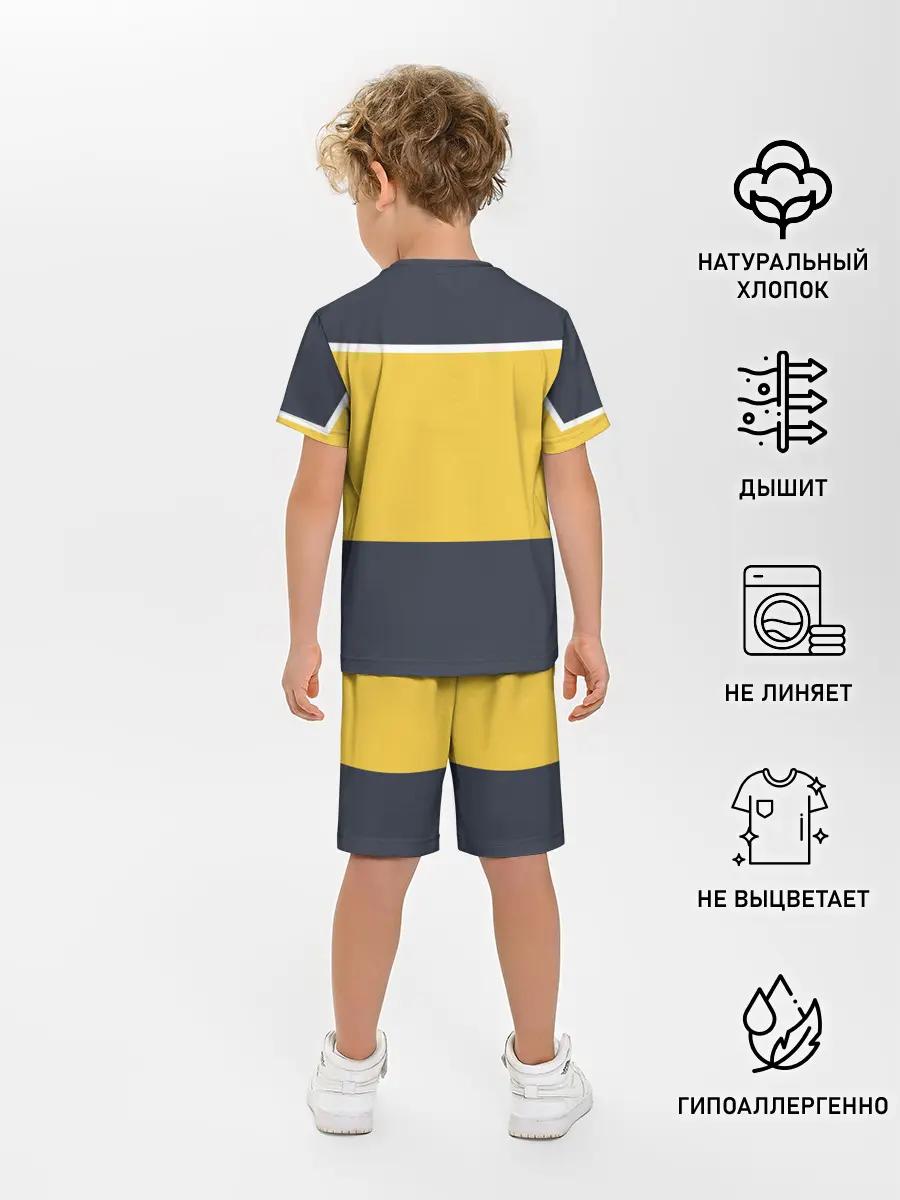 Детская пижама с шортами / Звездный костюм № 2