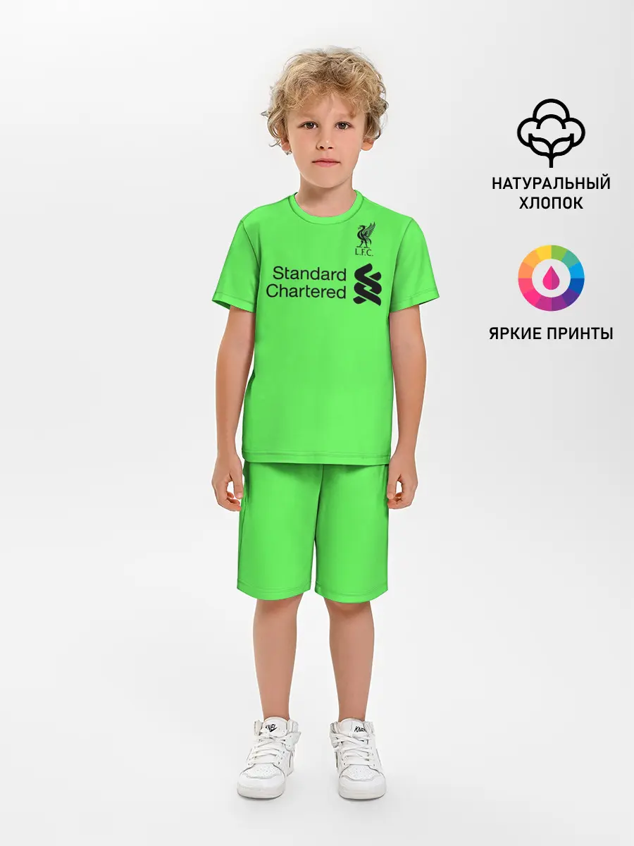 Детская пижама с шортами / Alisson GK away 19-20