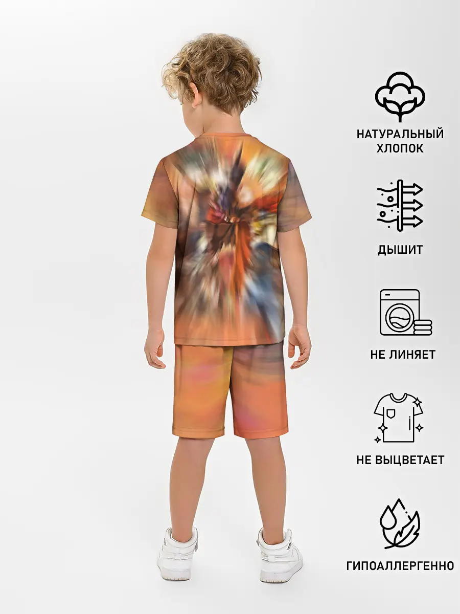 Детская пижама с шортами / Хяккимару | Hyakkimaru