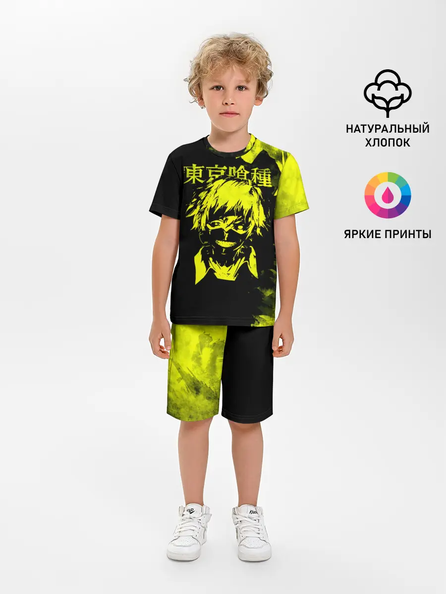 Детская пижама с шортами / Канеки Кан