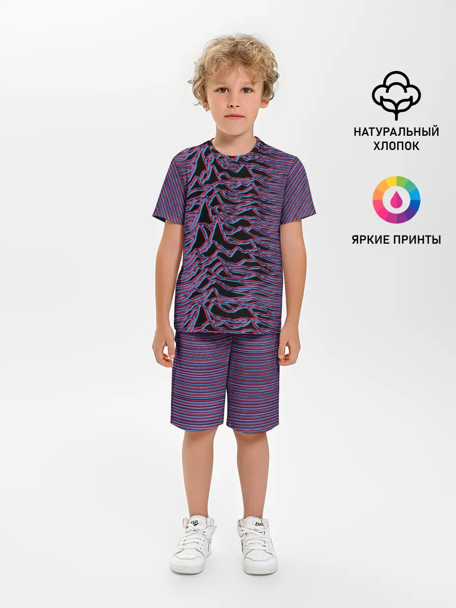 Детская пижама с шортами / Joy Division Glitch