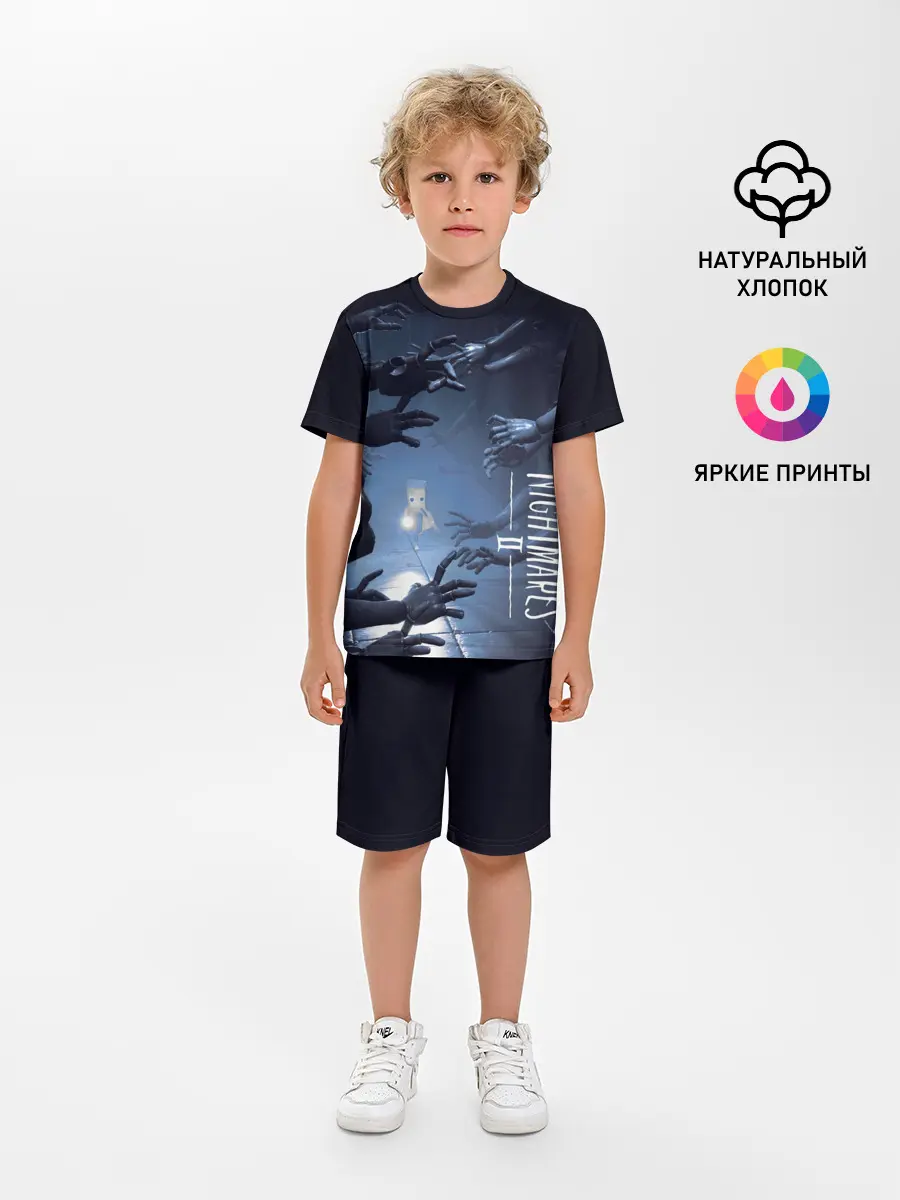 Детская пижама с шортами / Little Nightmares