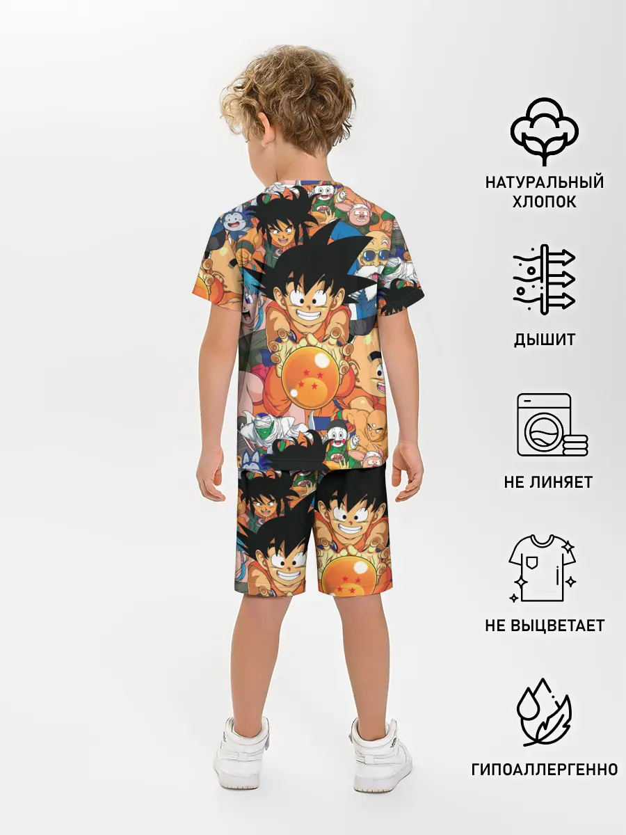Детская пижама с шортами / Dragon Ball