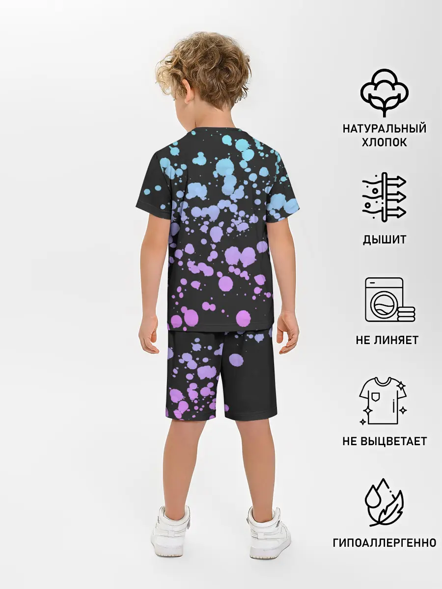 Детская пижама с шортами / Fortnite LLAMA