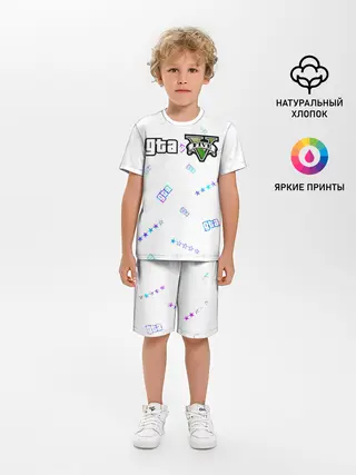 Детская пижама с шортами / GTA 5 / ГТА 5