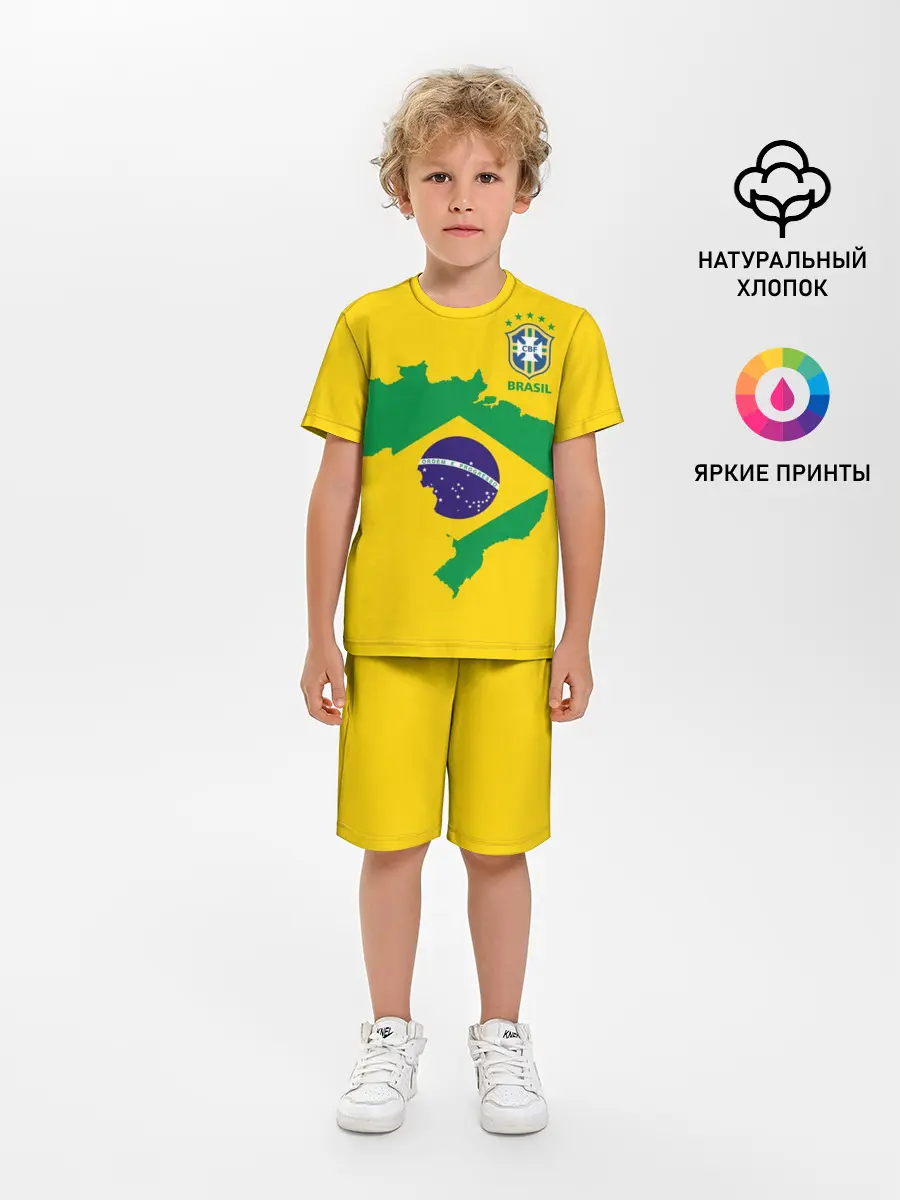 Детская пижама с шортами / Бразилия, форма
