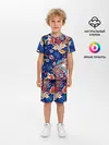Детская пижама с шортами / Экзотический орнамент