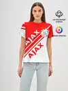 Женская базовая футболка / FC AJAX AMSTERDAM / ФК АЯКС
