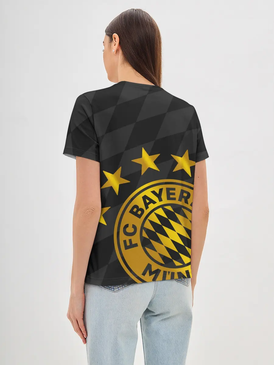 Женская базовая футболка / ФК БАВАРИЯ / BAYERN / МЮНХЕН