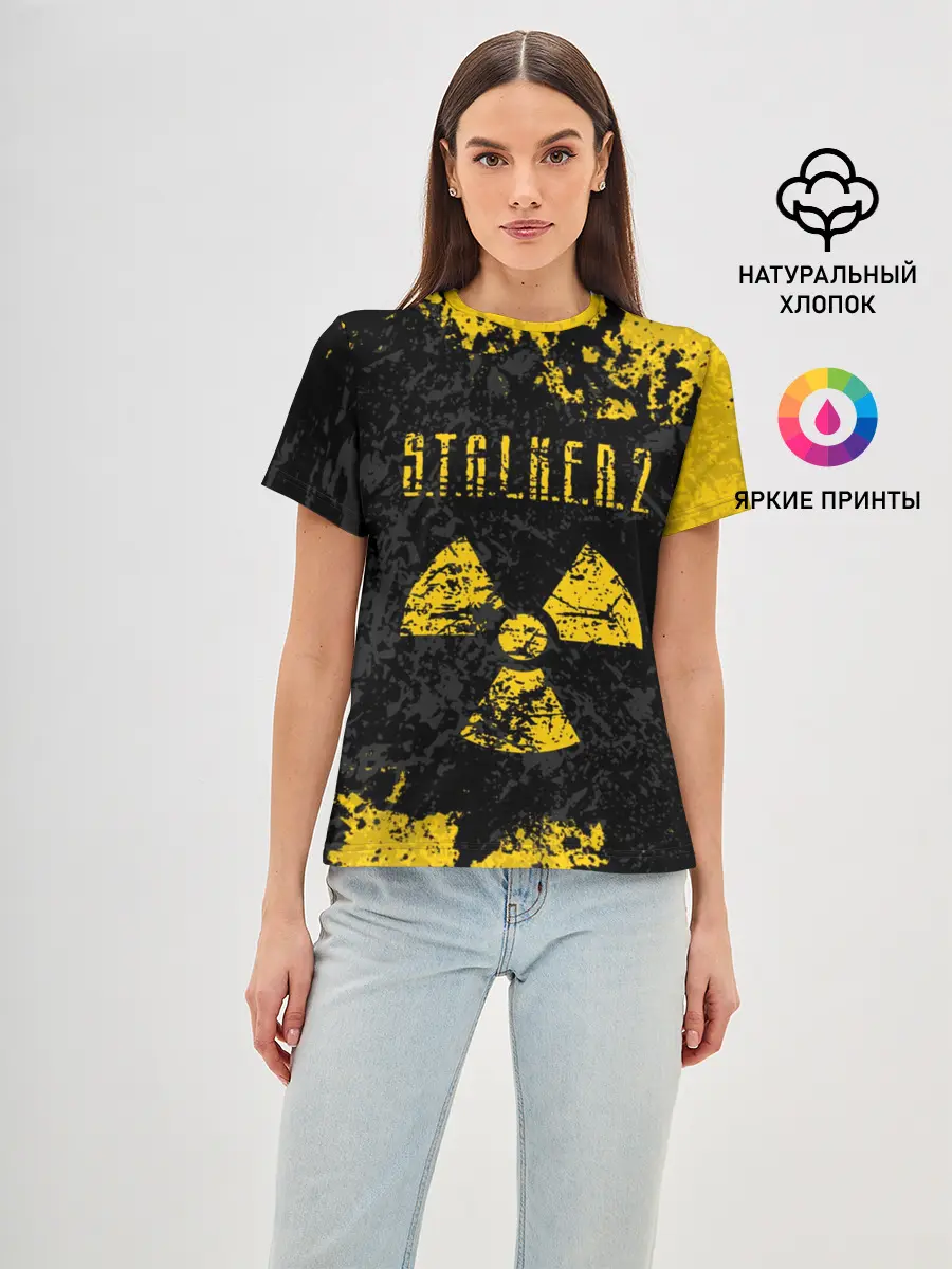 Женская базовая футболка / STALKER 2